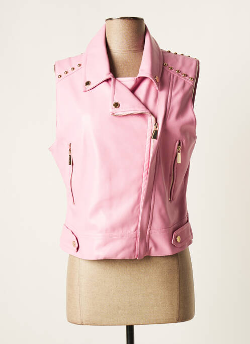 Geci din piele ecologică roz LOLA CASADEMUNT femeie