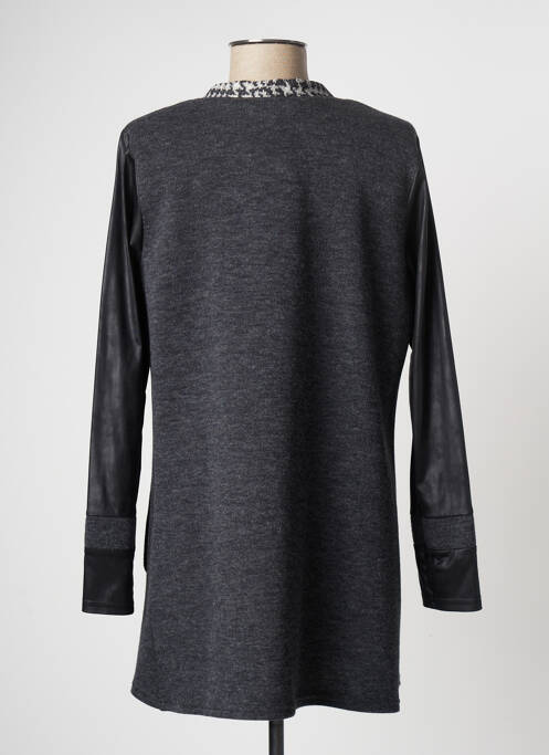 Vestă cu mâneci lungi gri MERI & ESCA femeie