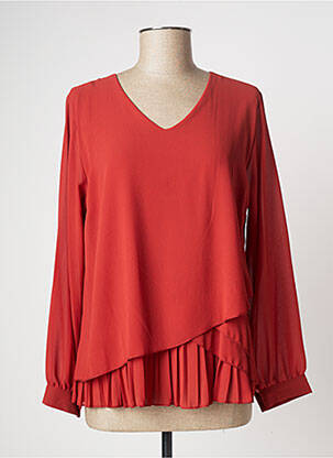 Bluză portocaliu COULEURS DU TEMPS femeie