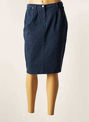 Fustă midi albastru MERI & ESCA femeie