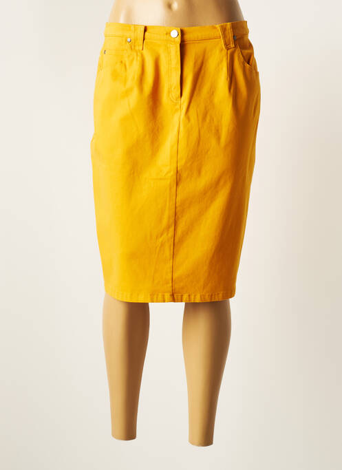 Fustă midi galben MERI & ESCA femeie
