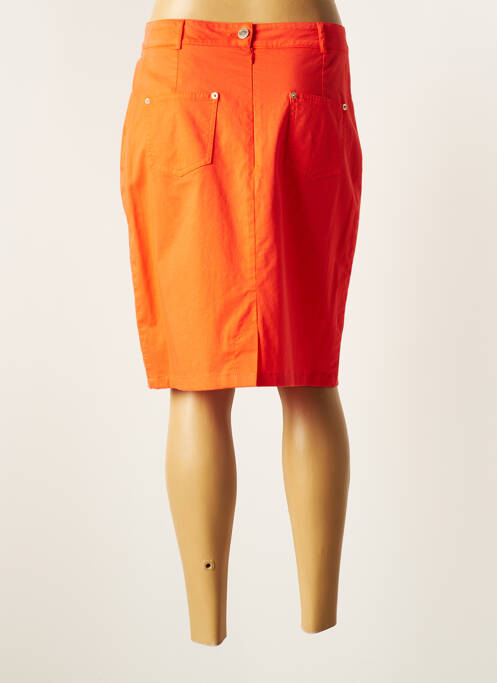 Fustă midi portocaliu GUY DUBOUIS femeie