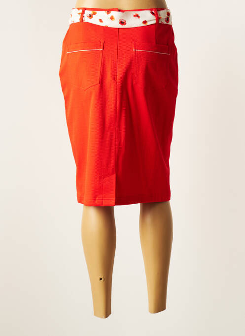 Fustă midi roșu GREGORY PAT femeie