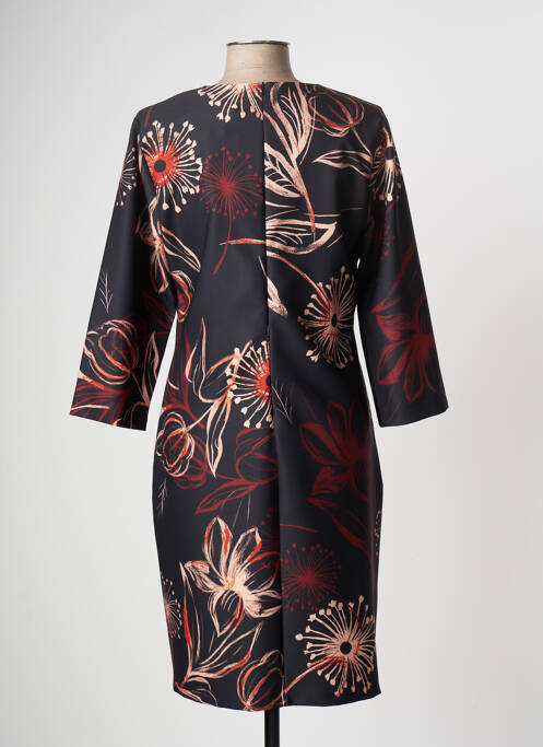 Rochie midi negru COULEURS DU TEMPS femeie