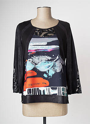 Bluză negru GUY DUBOUIS femeie