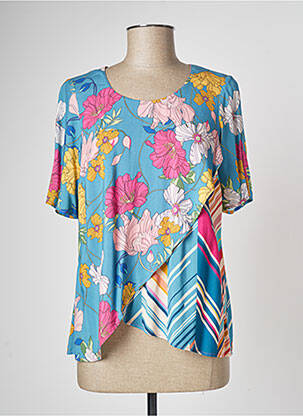 Top albastru GUY DUBOUIS femeie