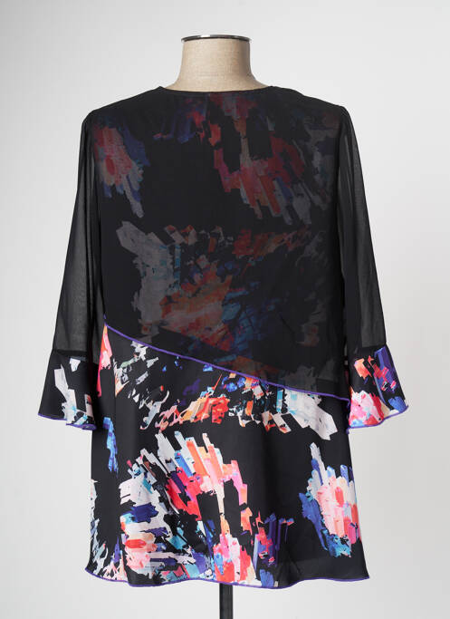 Tunică mâneci lungi negru MERI & ESCA femeie