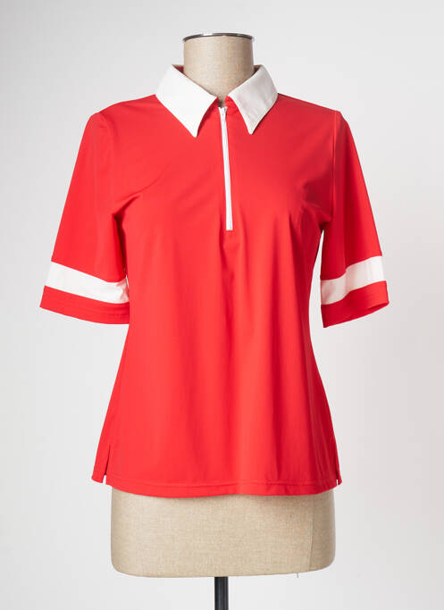 Polo roșu MERI & ESCA femeie