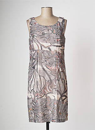 Rochie midi maro QUATTRO femeie