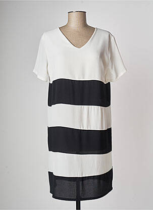 Rochie midi alb QUATTRO femeie