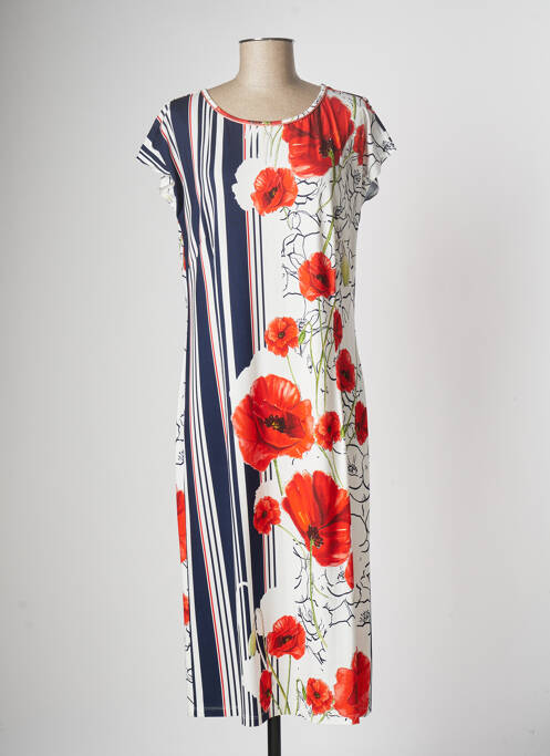 Rochie midi roșu GUY DUBOUIS femeie