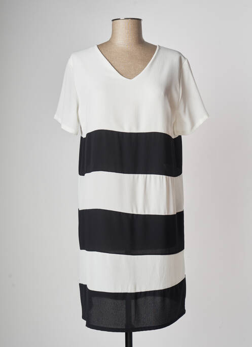 Rochie midi alb QUATTRO femeie