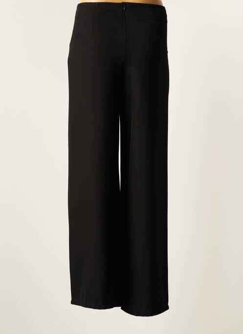 Pantalon larg negru COULEURS DU TEMPS femeie