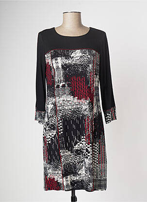 Rochie midi negru FRANCE RIVOIRE femeie