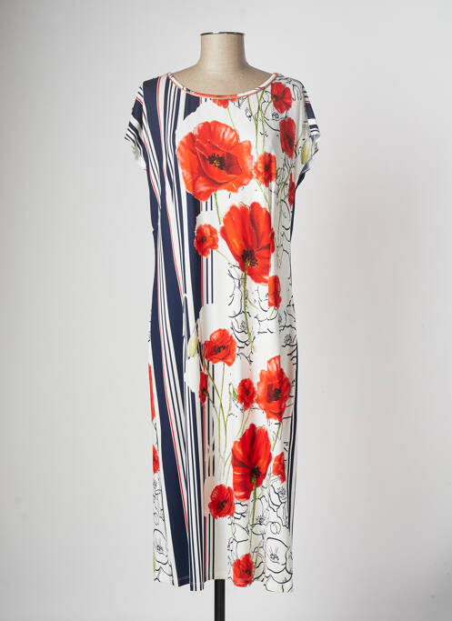 Rochie lungă alb GUY DUBOUIS femeie