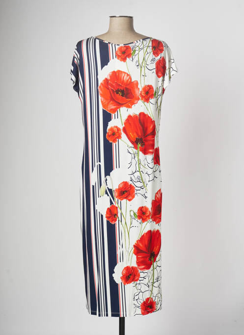 Rochie lungă alb GUY DUBOUIS femeie