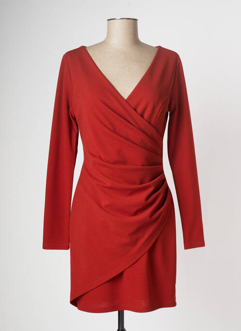 Rochie scurtă portocaliu COULEURS DU TEMPS femeie