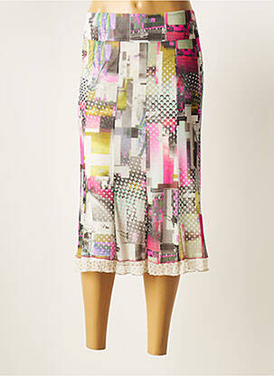 Fustă midi gri GUY DUBOUIS femeie