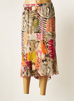 Fustă lungă bej FRANCE RIVOIRE femeie