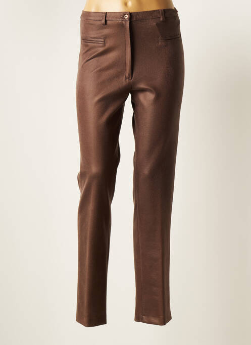 Pantalon drept maro IMPULSION femeie