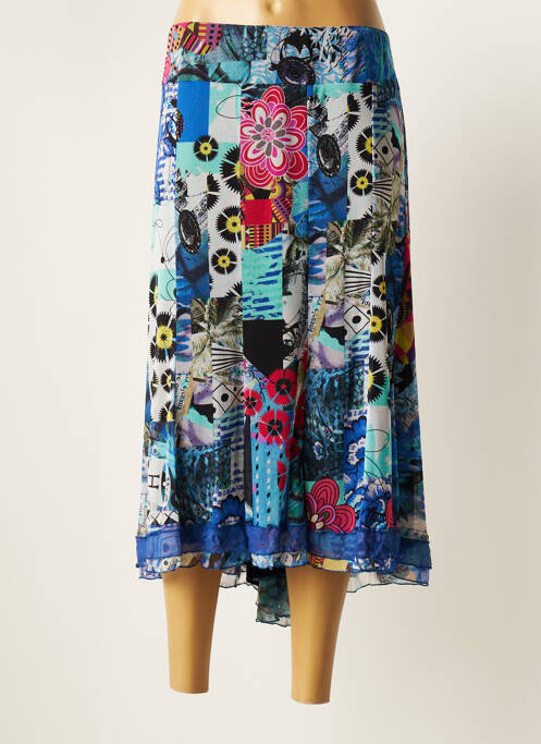 Fustă lungă albastru GUY DUBOUIS femeie