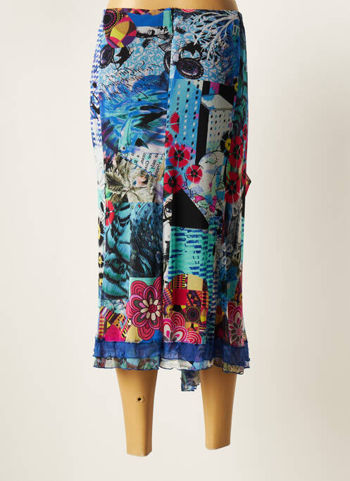 Fustă lungă albastru GUY DUBOUIS femeie