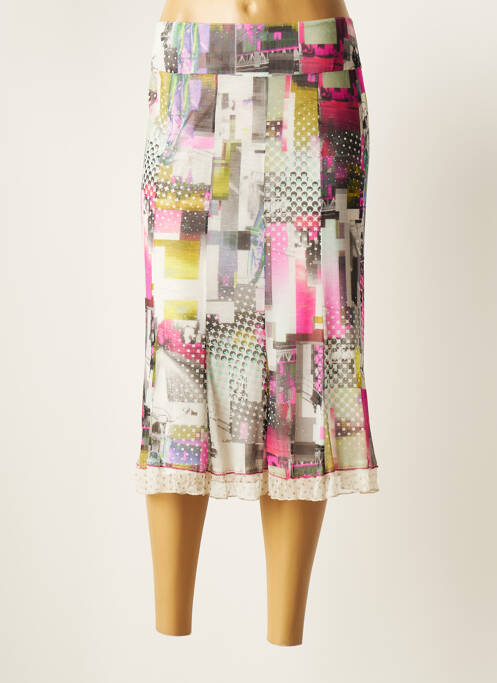 Fustă midi gri GUY DUBOUIS femeie