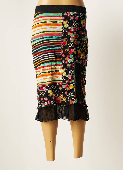 Fustă midi negru LISA CHESNAY femeie