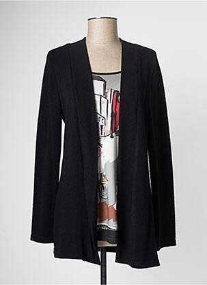 Vestă cu mâneci lungi negru GUY DUBOUIS femeie