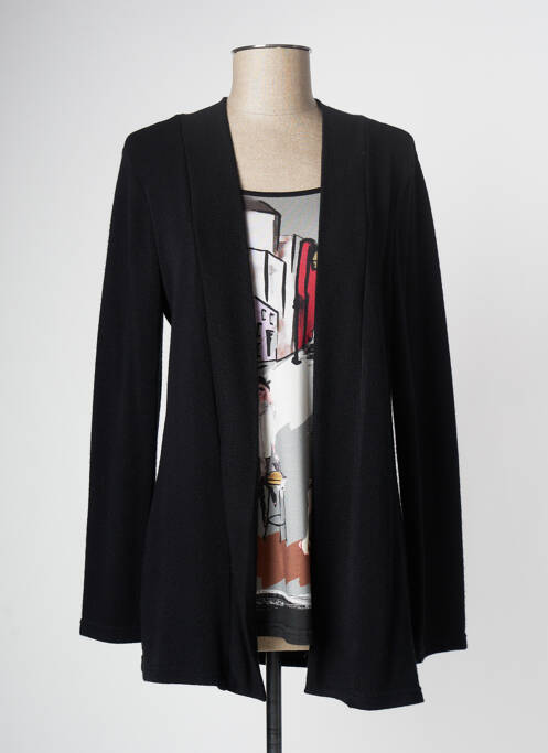 Vestă cu mâneci lungi negru GUY DUBOUIS femeie