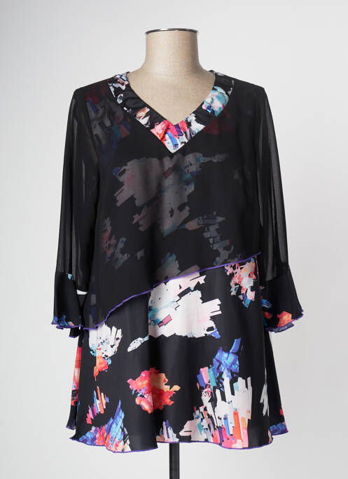 Tunică mâneci lungi negru MERI & ESCA femeie