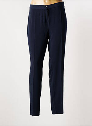 Pantalon drept albastru ELLEI femeie