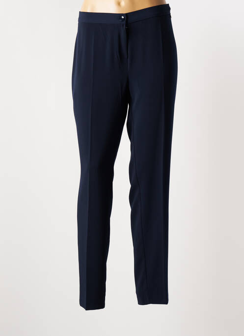 Pantalon drept albastru ELLEI femeie