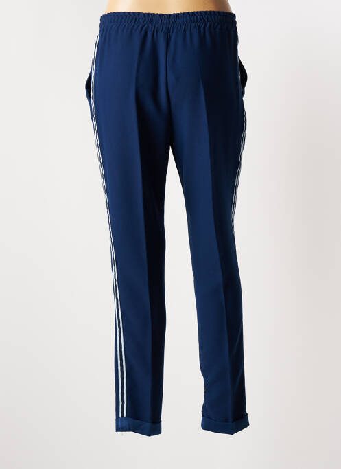 Pantalon drept albastru ELLEI femeie