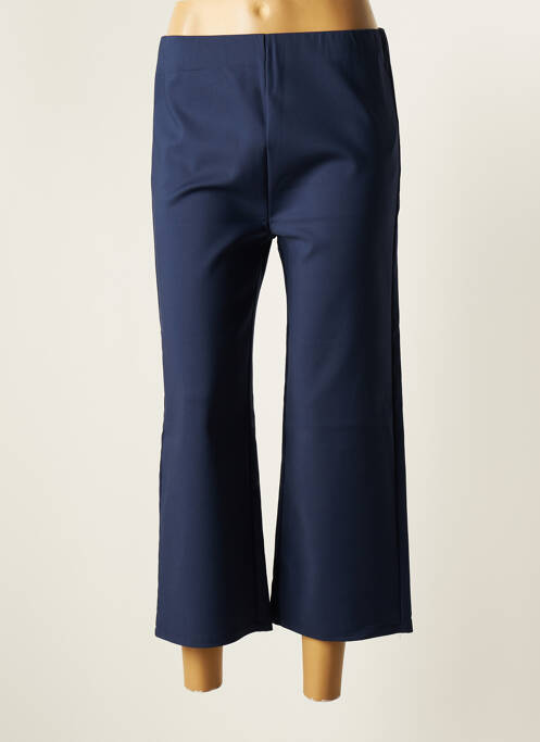 Pantalon trei sferturi albastru MARBLE femeie