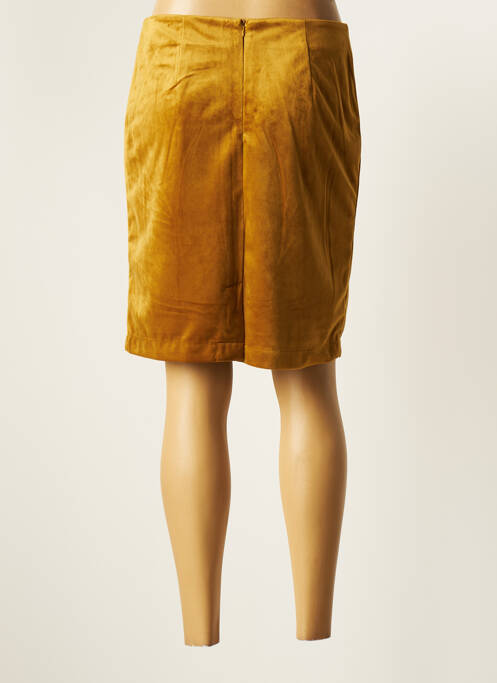 Fustă midi galben CHRISTINE LAURE femeie