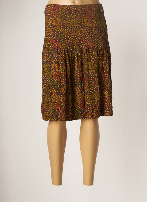 Fustă midi maro AGATHE & LOUISE femeie