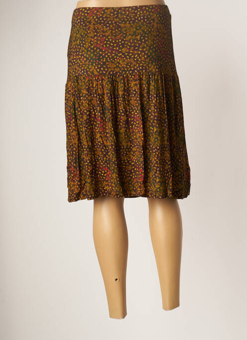 Fustă midi maro AGATHE & LOUISE femeie