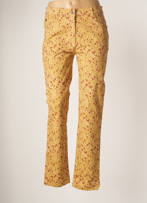 Pantalon slim galben AGATHE & LOUISE femeie