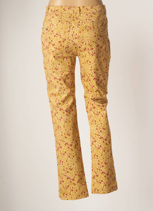 Pantalon slim galben AGATHE & LOUISE femeie