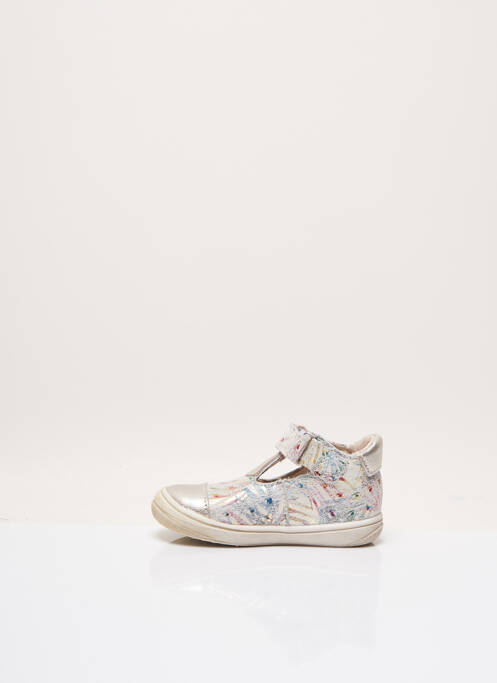 Sandale/Pantofi decupați bej BELLAMY fată