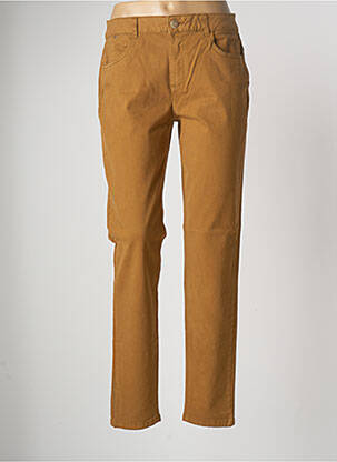 Pantalon slim bej LOLA ESPELETA femeie