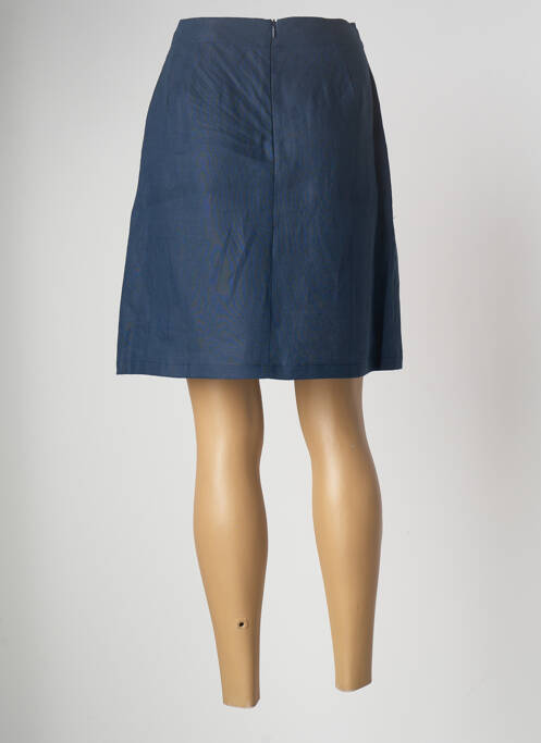 Fustă midi albastru MALOKA femeie