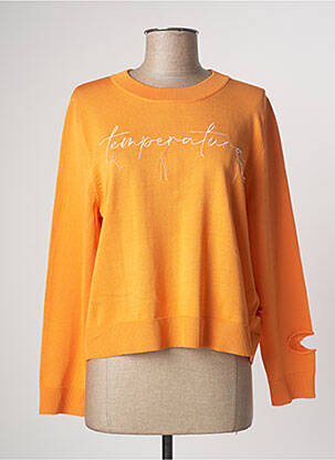 Pulover portocaliu TEMPERATURA femeie