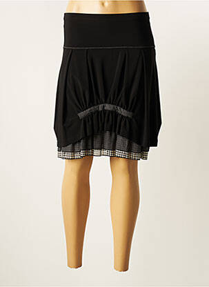 Fustă midi negru GARELLA femeie