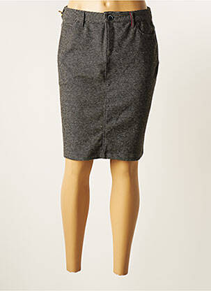 Fustă midi gri DENIM &DRESS femeie