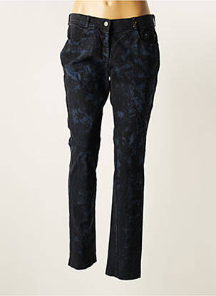 Pantalon slim albastru O.K.S femeie