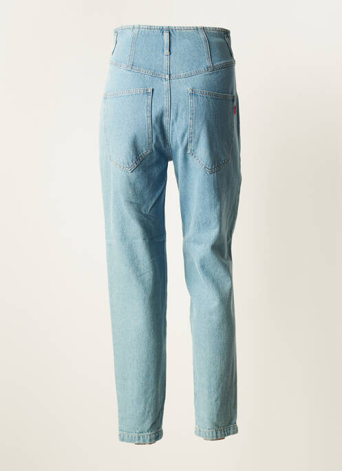 Blugi cu croială dreaptă albastru TEMPERATURA femeie