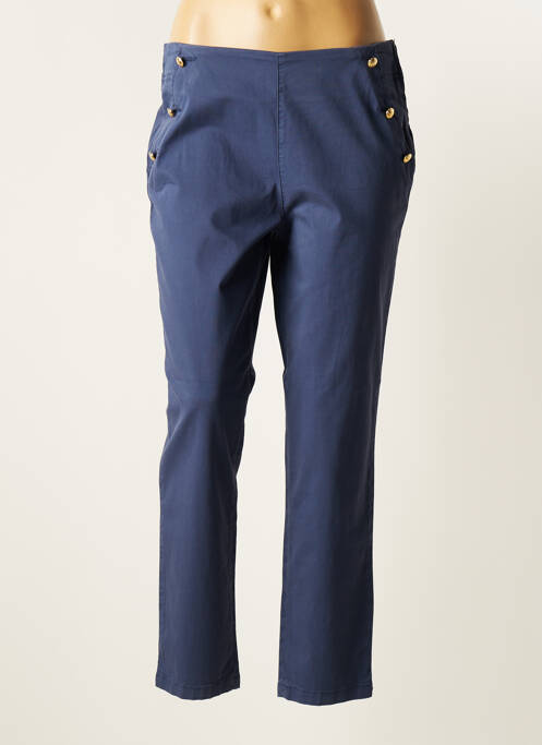 Pantalon 7/8 albastru BRUNO SAINT HILAIRE femeie