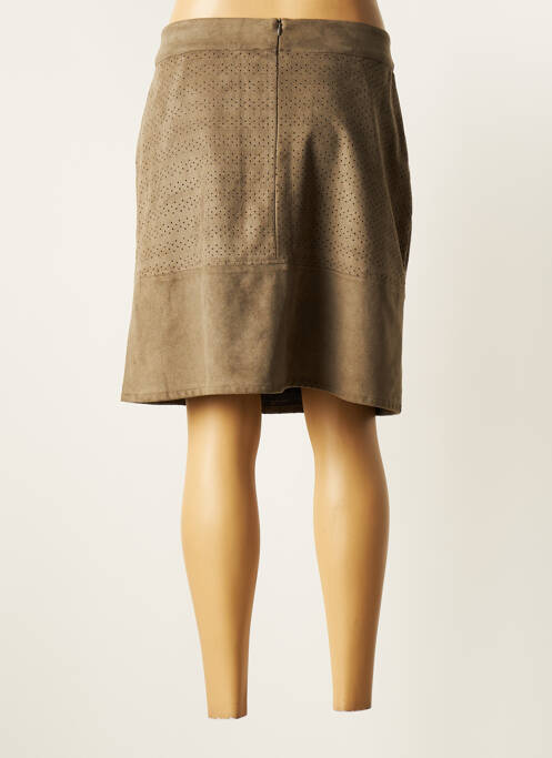 Fustă midi gri FELINO femeie